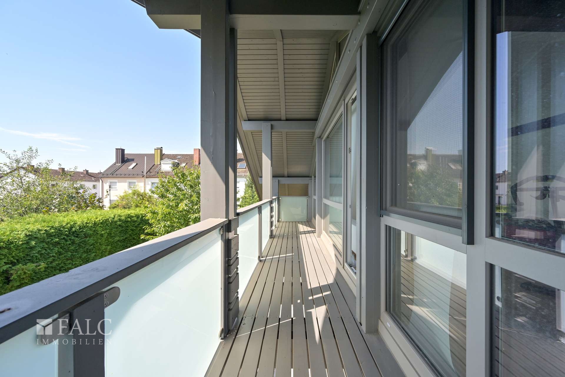Balkon Süd gerade